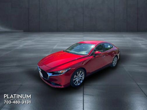 Soul Red Crystal Metallic 2019 Mazda Mazda3 FWD w/Select Package