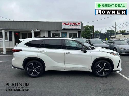 Blizzard Pearl 2021 Toyota Highlander XSE