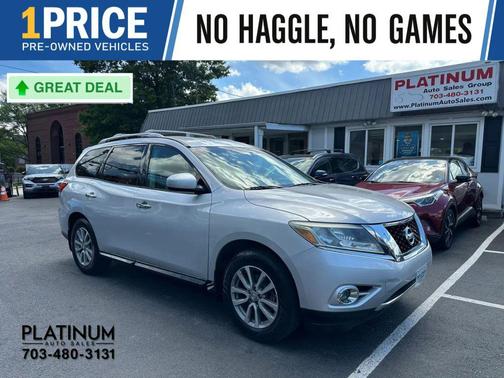 Brilliant Silver 2015 Nissan Pathfinder SV