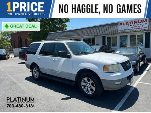 Oxford White Clearcoat 2003 Ford Expedition XLT