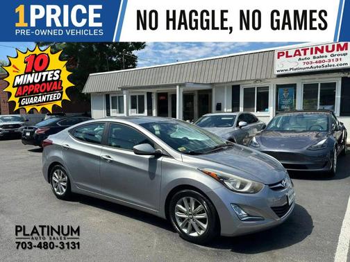 Titanium Gray Metallic 2015 Hyundai ELANTRA SE
