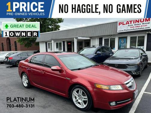 Moroccan Red Pearl 2007 Acura TL 3.2
