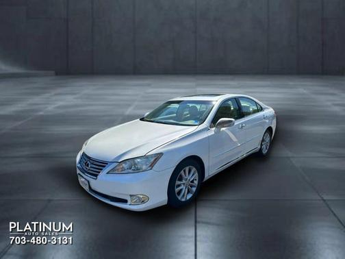White 2010 Lexus ES 350 Base