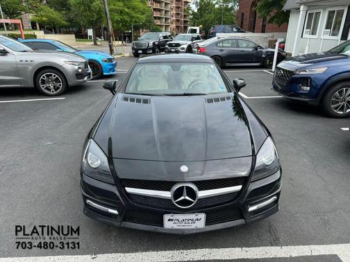 Black 2014 Mercedes-Benz SLK-Class SLK350