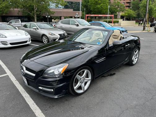 Black 2014 Mercedes-Benz SLK-Class SLK350
