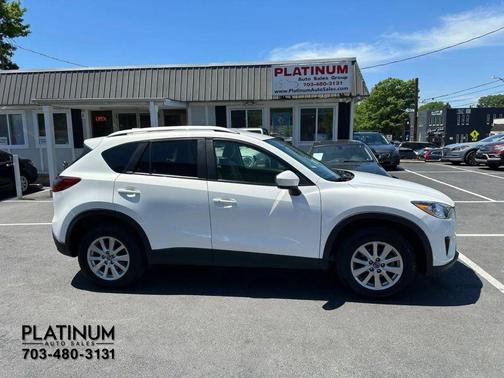 Crystal White Mica 2015 Mazda CX-5 Touring
