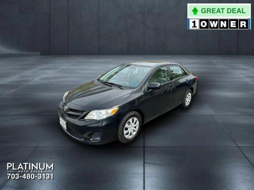 Black Sand Pearl 2011 Toyota Corolla LE