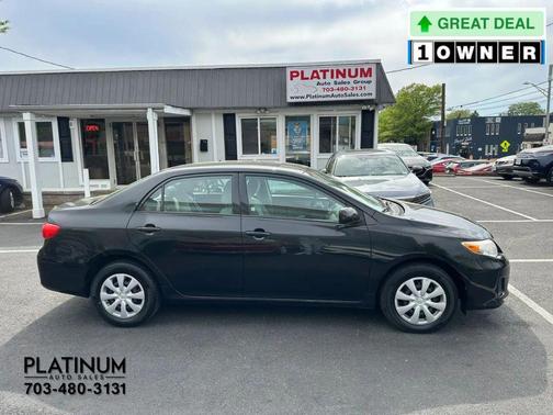 Black Sand Pearl 2011 Toyota Corolla LE