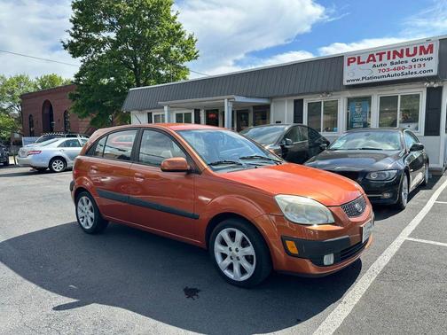 Orange 2009 Kia Rio SX
