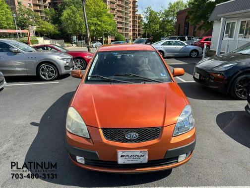 Sunset Orange 2009 Kia Rio5 SX