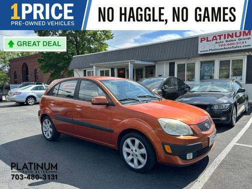 Sunset Orange 2009 Kia Rio5 SX