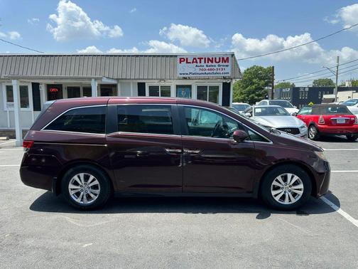 Burgundy 2015 Honda Odyssey EX-L