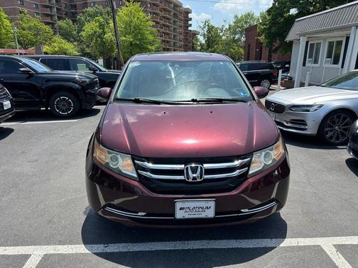 Burgundy 2015 Honda Odyssey EX-L