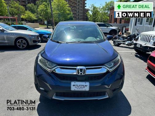 Blue 2018 Honda CR-V EX-L