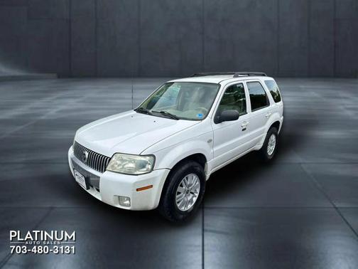 Oxford White Clearcoat 2005 Mercury Mariner Luxury