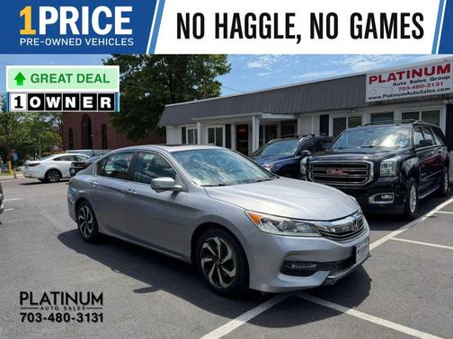 Lunar Silver Metallic 2016 Honda Accord EX-L