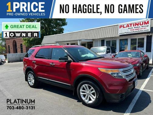 Ruby Red Metallic Tinted Clearcoat 2015 Ford Explorer XLT