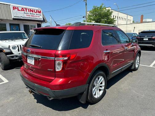 Ruby Red Metallic Tinted Clearcoat 2015 Ford Explorer XLT