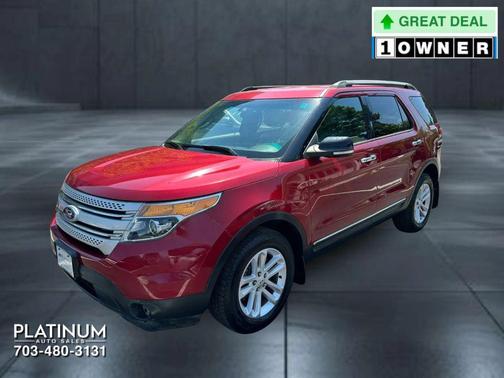 Ruby Red Metallic Tinted Clearcoat 2015 Ford Explorer XLT