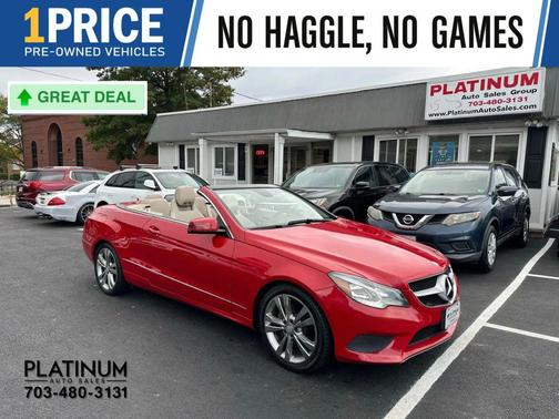 2014 Mercedes-Benz E-Class E 350 Cabriolet 2D