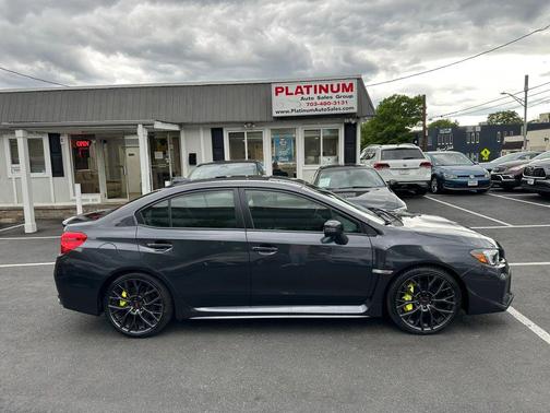 Dark Gray Metallic 2018 Subaru WRX STI Base