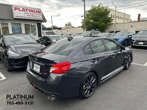 Dark Gray Metallic 2018 Subaru WRX STI Base