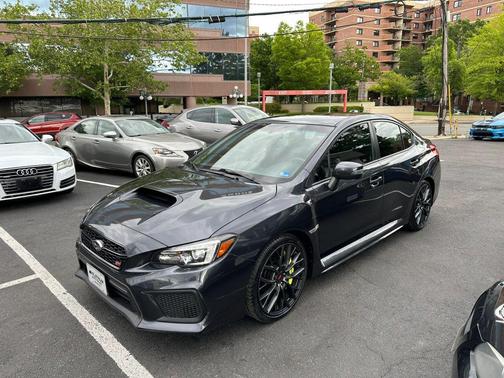 Dark Gray Metallic 2018 Subaru WRX STI Base