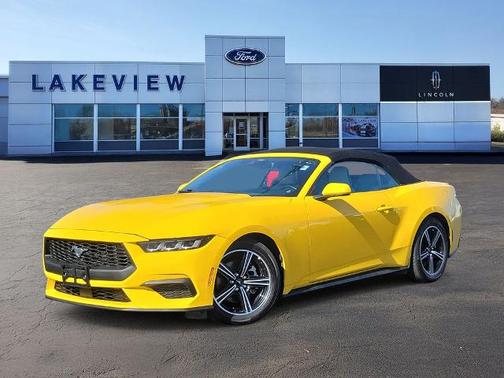 YELLOW SPLASH METALLIC 2024 Ford Mustang ECOBOOST PREMIUM