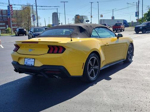 YELLOW SPLASH METALLIC 2024 Ford Mustang ECOBOOST PREMIUM