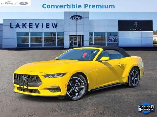 YELLOW SPLASH METALLIC 2024 Ford Mustang ECOBOOST PREMIUM