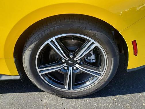 YELLOW SPLASH METALLIC 2024 Ford Mustang ECOBOOST PREMIUM