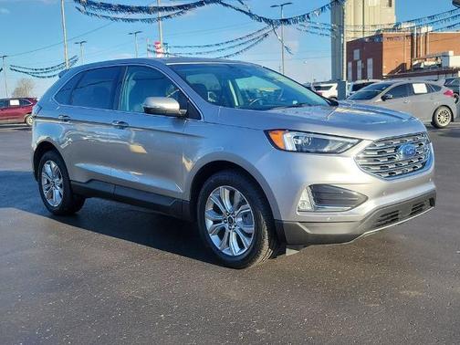 ICONIC SILVER 2023 Ford Edge TITANIUM