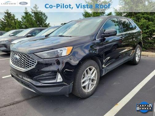 AGATE BLACK METALLIC 2023 Ford Edge SEL