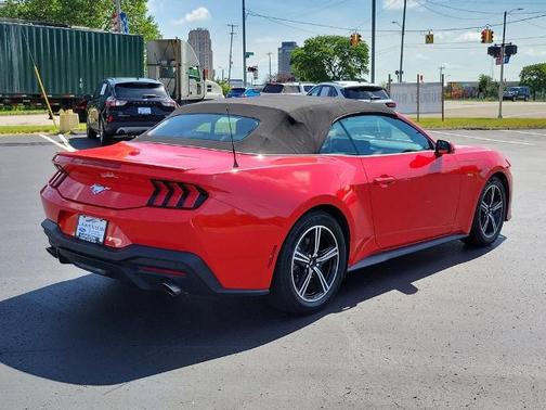RACE RED 2024 Ford Mustang ECOBOOST PREMIUM