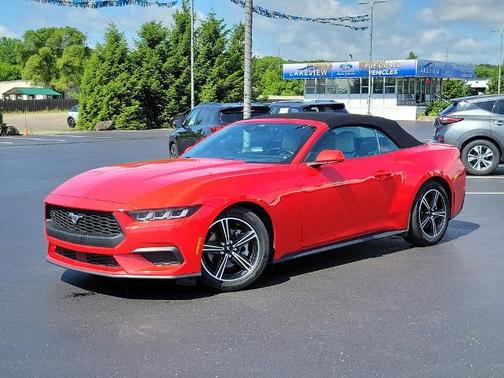 RACE RED 2024 Ford Mustang ECOBOOST PREMIUM