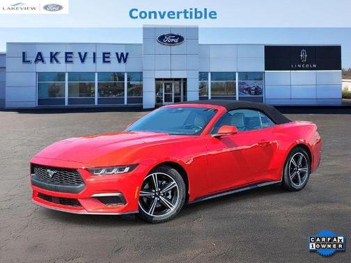 RACE RED 2024 Ford Mustang ECOBOOST PREMIUM