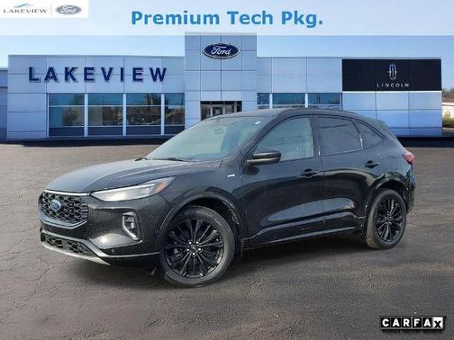 AGATE BLACK METALLIC 2023 Ford Escape ST-LINE ELITE