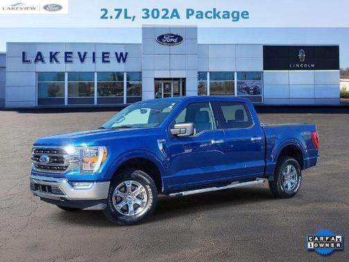 ATLAS BLUE METALLIC 2023 Ford F-150 XLT