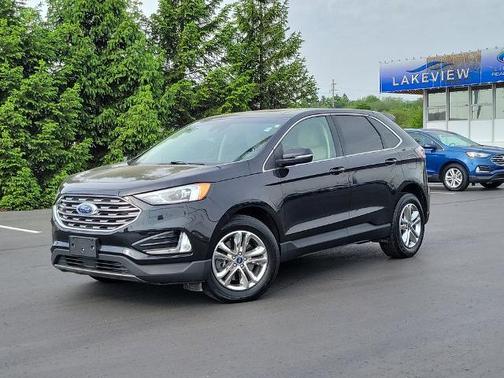 AGATE BLACK METALLIC 2020 Ford Edge SEL