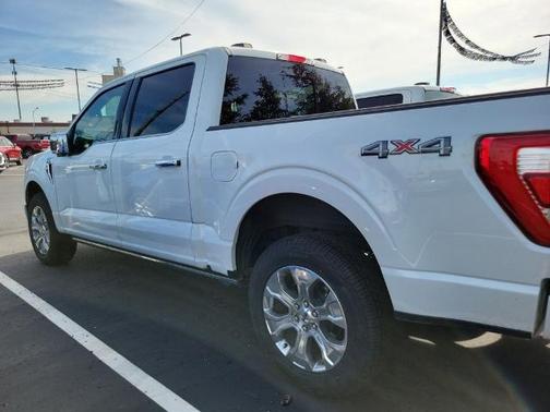 STAR WHITE METALLIC TRICOAT 2023 Ford F-150 PLATINUM