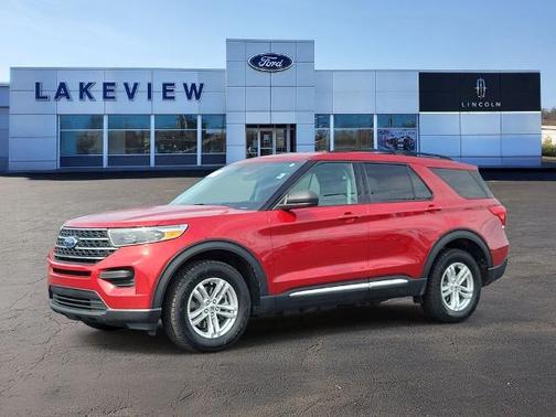 RAPID RED MET TINTED CC 2022 Ford Explorer XLT
