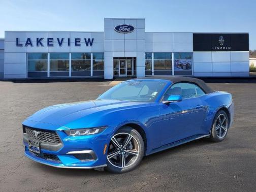 ATLAS BLUE METALLIC 2024 Ford Mustang ECOBOOST PREMIUM