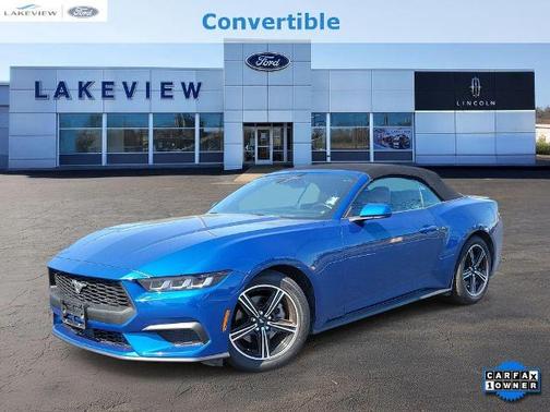 ATLAS BLUE METALLIC 2024 Ford Mustang ECOBOOST PREMIUM