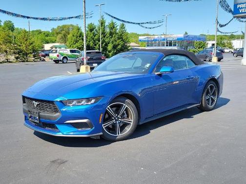 ATLAS BLUE METALLIC 2024 Ford Mustang ECOBOOST PREMIUM