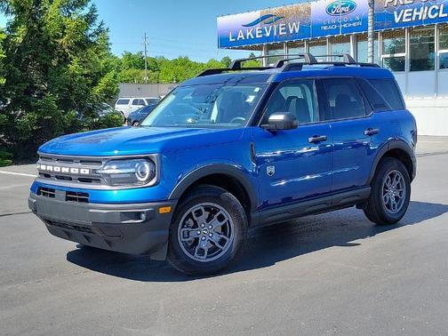 ATLAS BLUE METALLIC 2024 Ford Bronco Sport BIG BEND