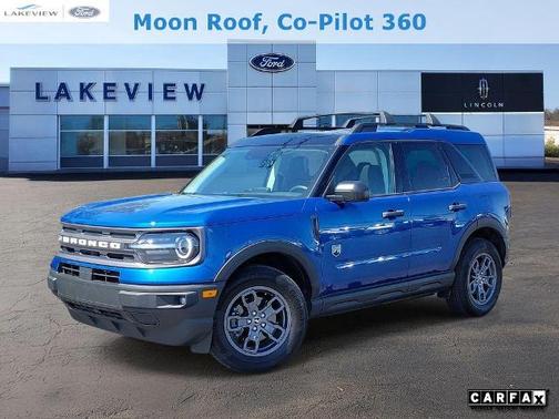 ATLAS BLUE METALLIC 2024 Ford Bronco Sport BIG BEND
