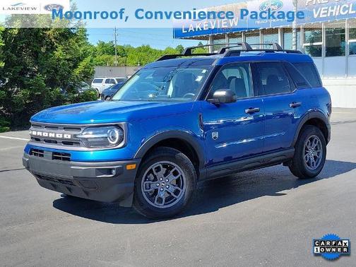 ATLAS BLUE METALLIC 2024 Ford Bronco Sport BIG BEND