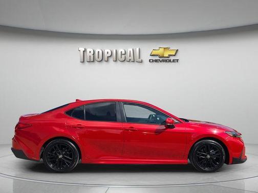 Red 2025 Toyota Camry SE