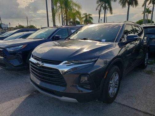 Gray 2021 Chevrolet Blazer 3LT