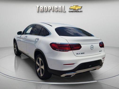 White 2023 Mercedes-Benz GLC 300 4MATIC Coupe